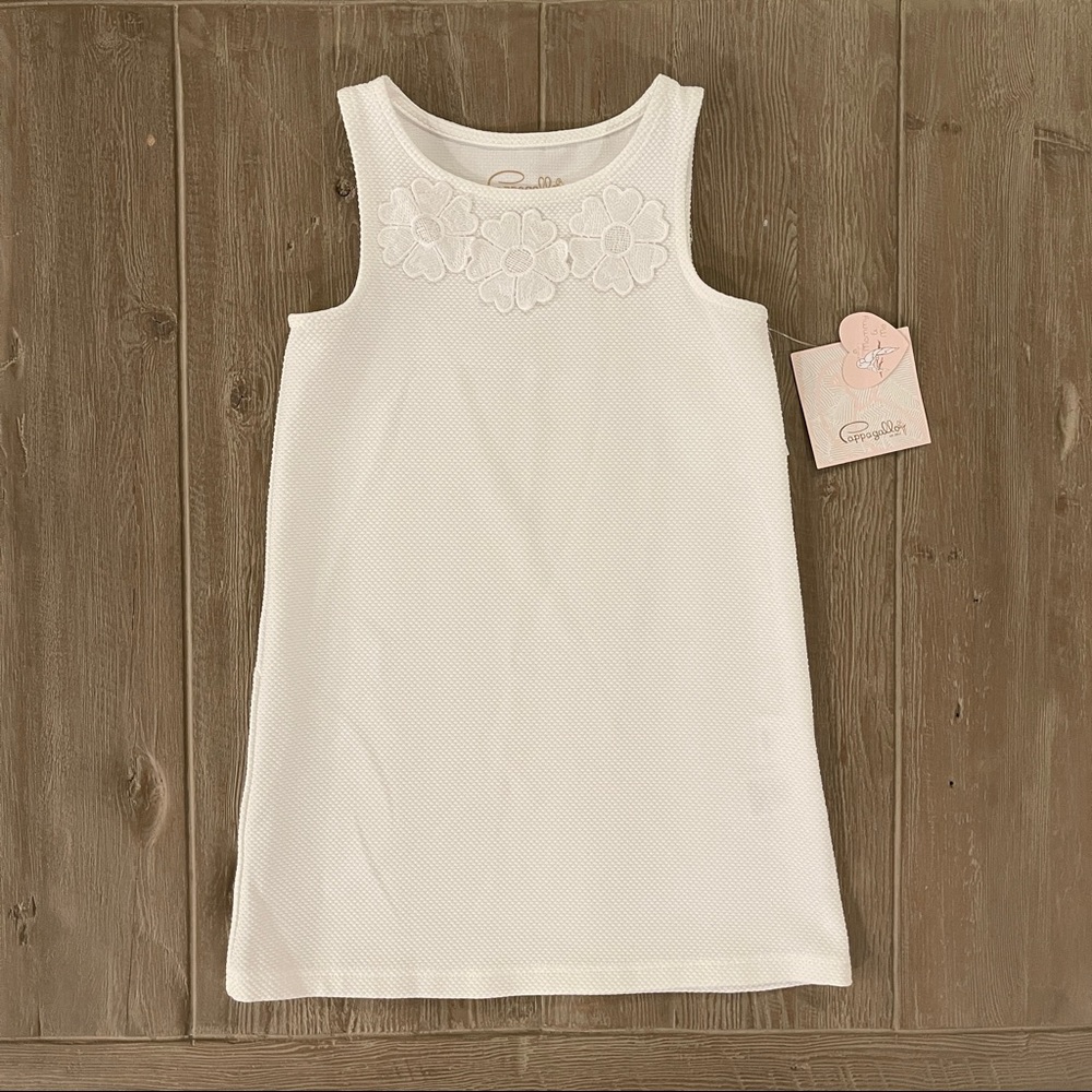 Pappagallo Girls’ Sleeveless White Dress XS (4/5)